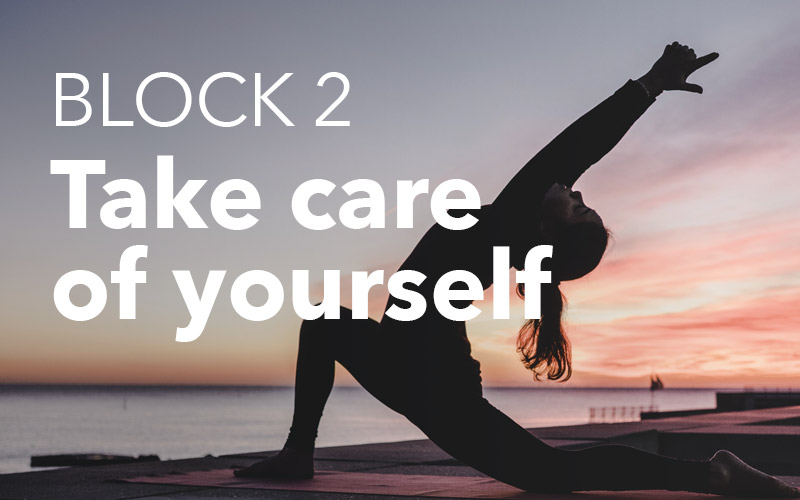 Image representing taking care of yourself for personal wellbeing